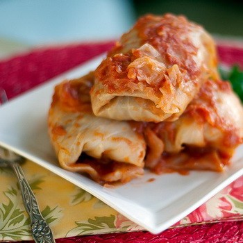 Lean stuffed cabbage recipes with mushrooms