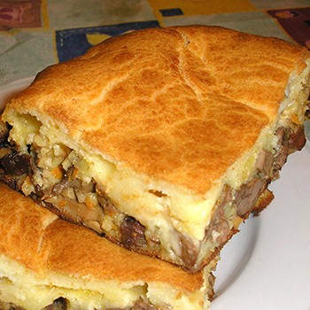 Cómo hacer masa de pastel de champiñones