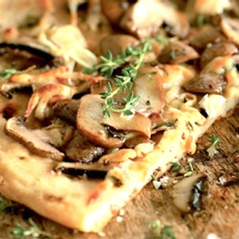 Hogyan lehet főzni pizza sertés gombával
