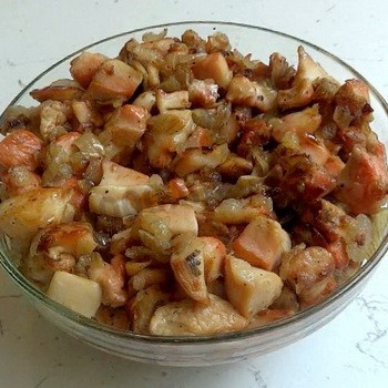 Fried russula: retete de ciuperci