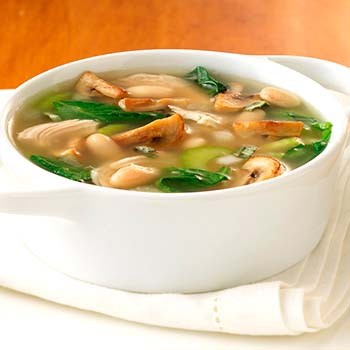 Supele de pui cu ciuperci: rețete de prim fel